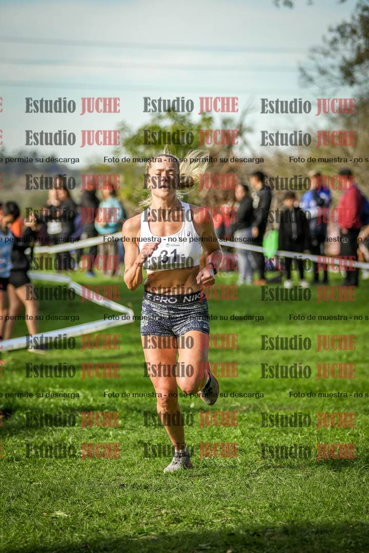 Fotos de la llegada del cross de 6000 m