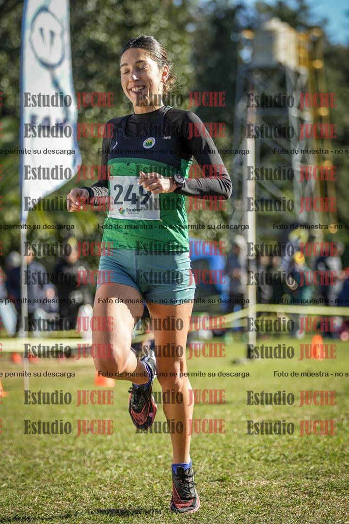 Fotos de la llegada del cross de 6000 m