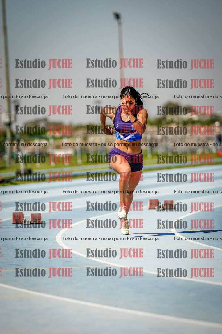 Fotos de los 200 m llanos de mujeres - heptatlón 4