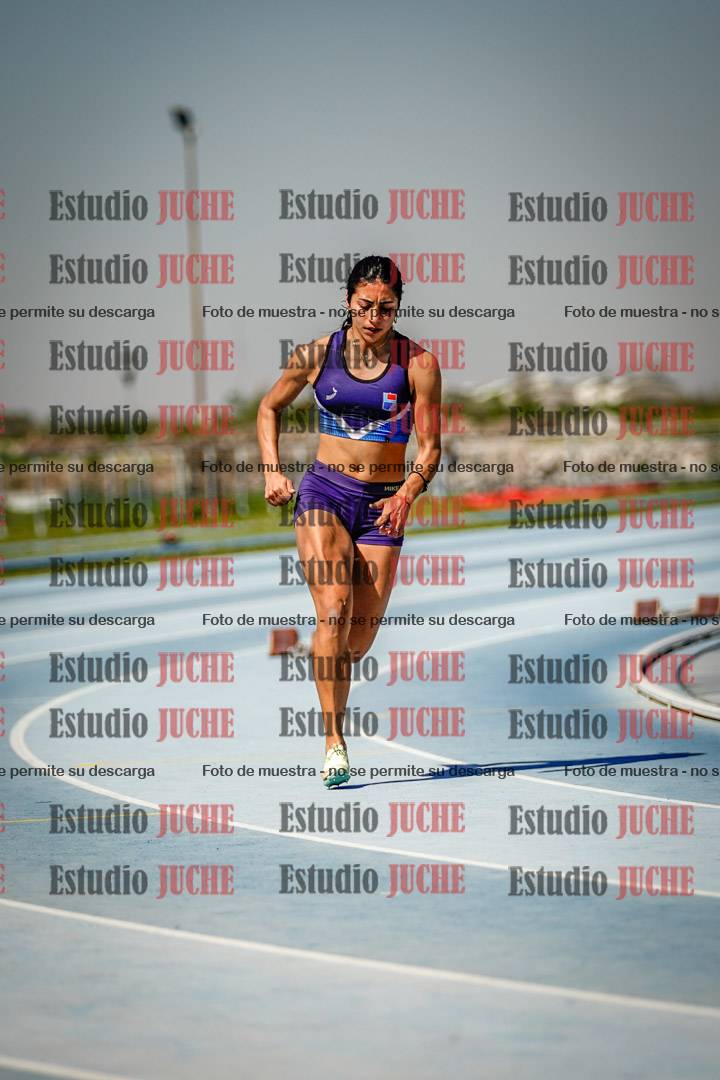 Fotos de los 200 m llanos de mujeres - heptatlón 4
