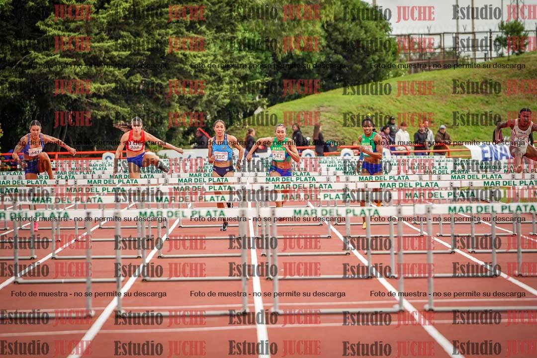 Fotos de los 100 m con vallas de mujeres - FINAL