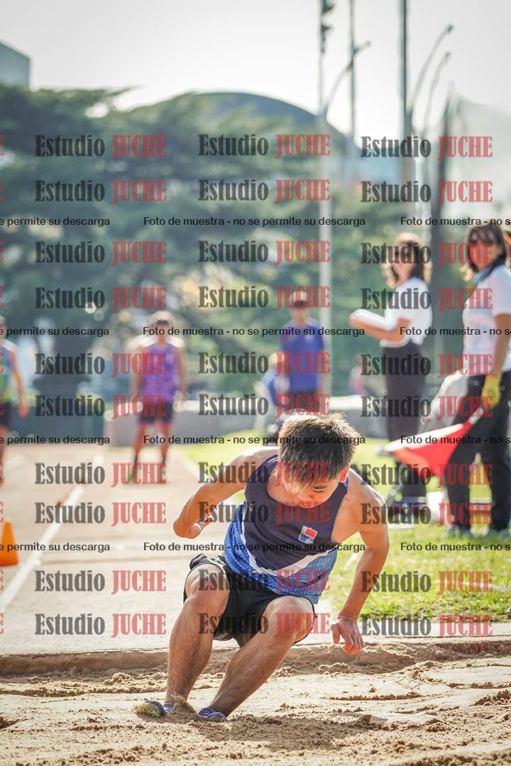 Fotos del salto triple de varones