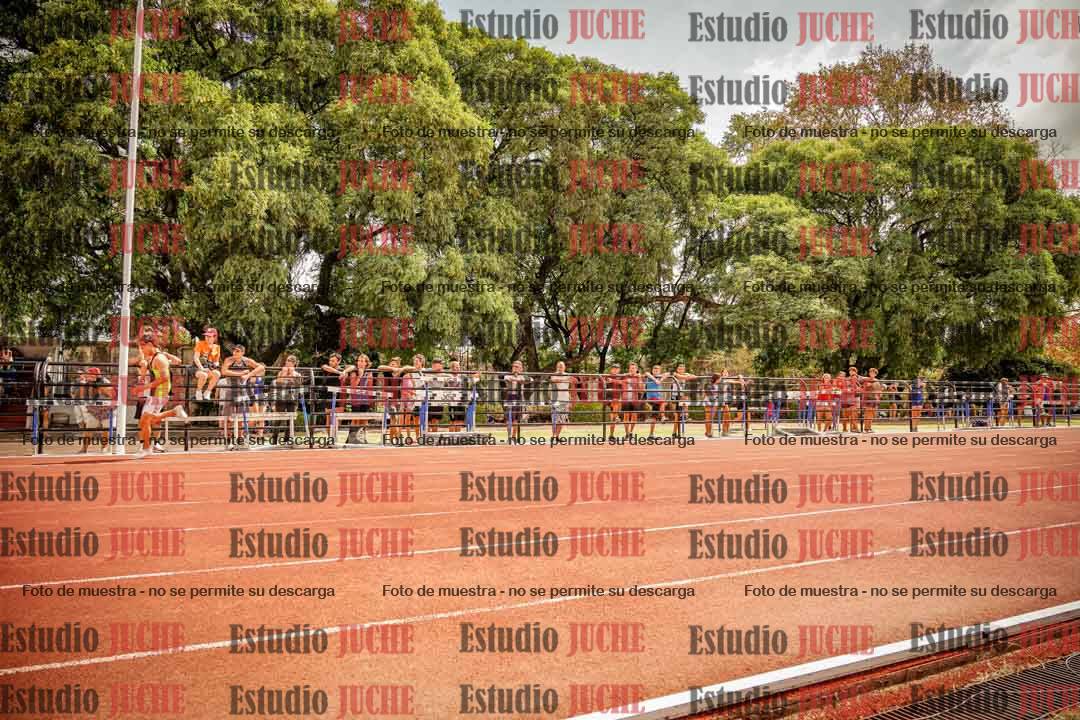 Fotos de los 100 m llanos de varones