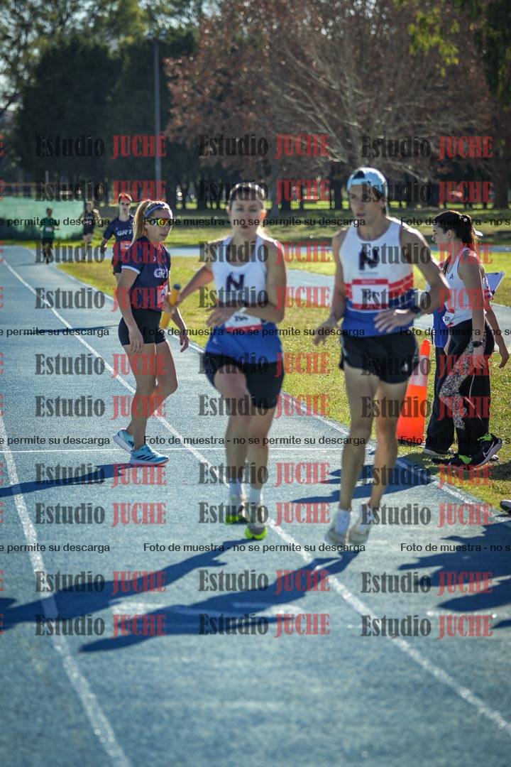 Fotos durante los relevos