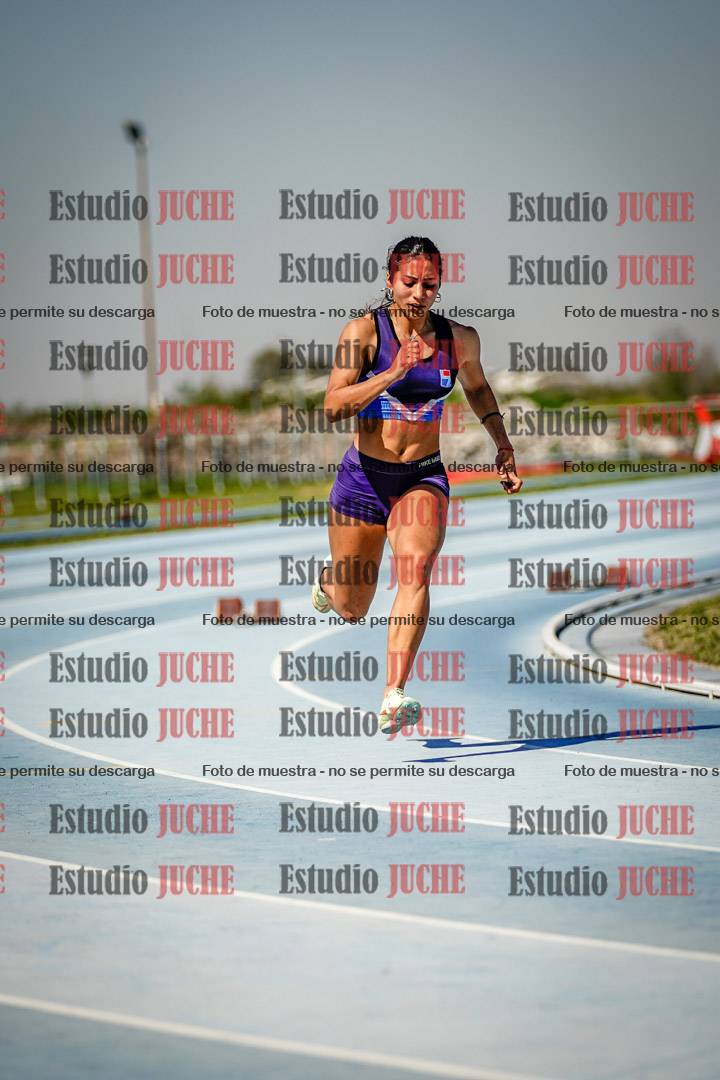 Fotos de los 200 m llanos de mujeres - heptatlón 4