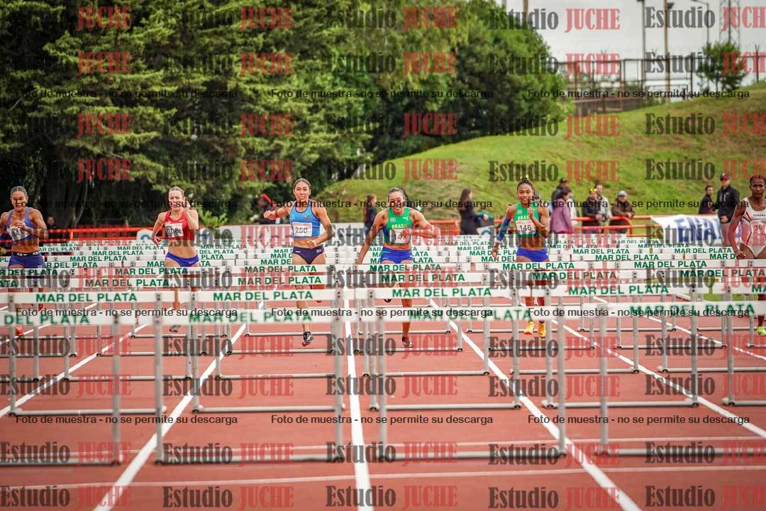 Fotos de los 100 m con vallas de mujeres - FINAL