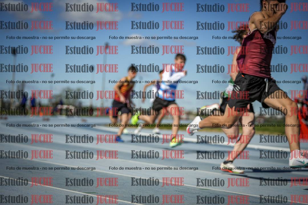 Fotos de los 200 m llanos de varones