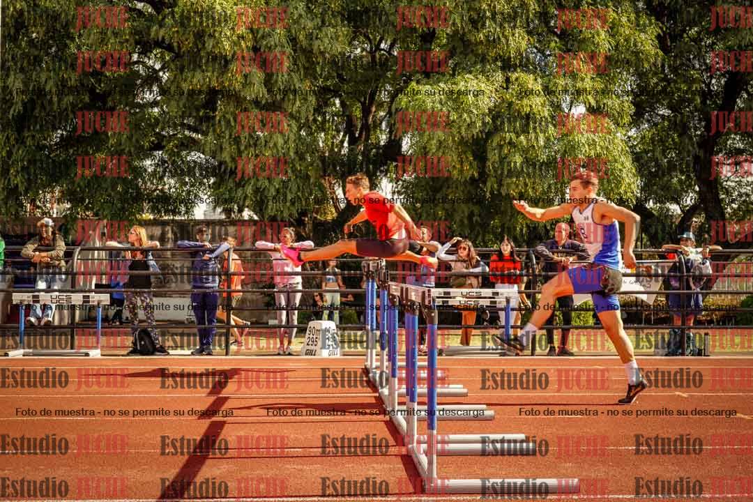Fotos de los 110 m con vallas de varones