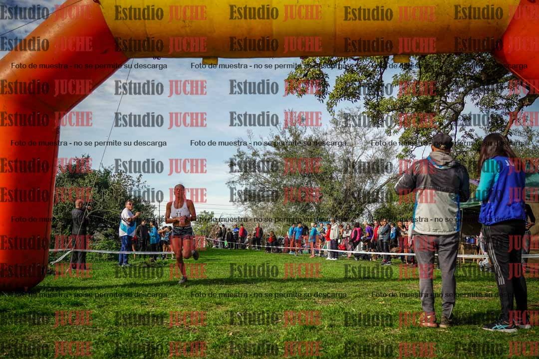 Fotos de la llegada del cross de 6000 m