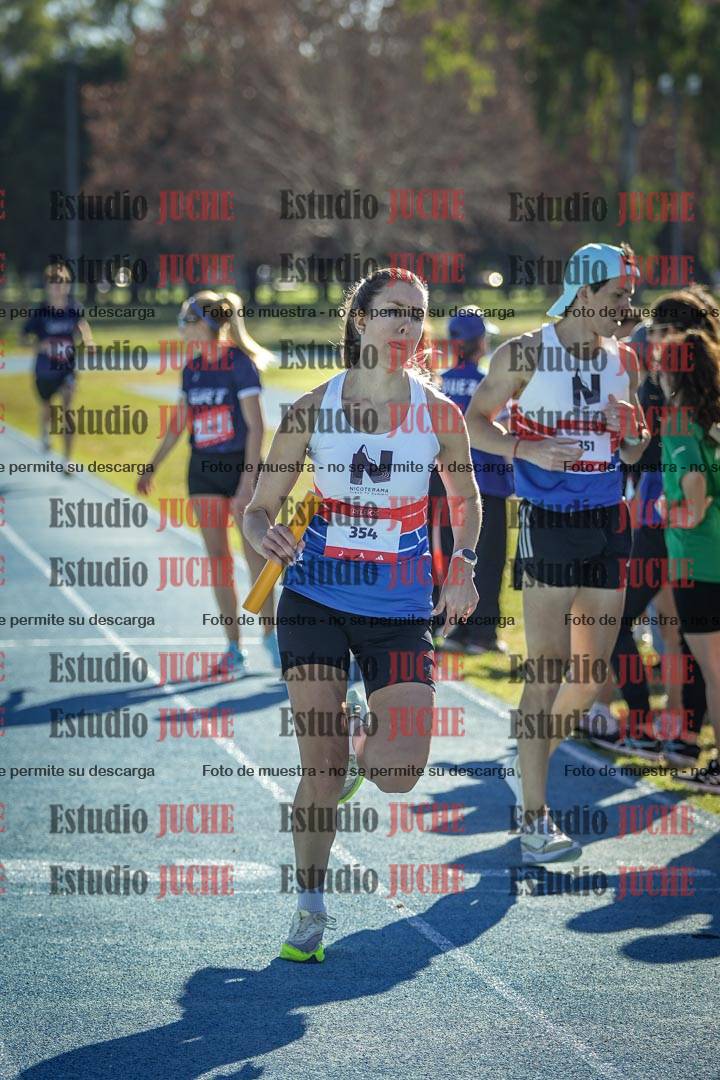 Fotos durante los relevos