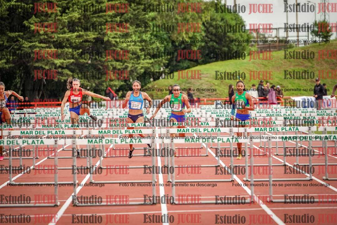 Fotos de los 100 m con vallas de mujeres - FINAL