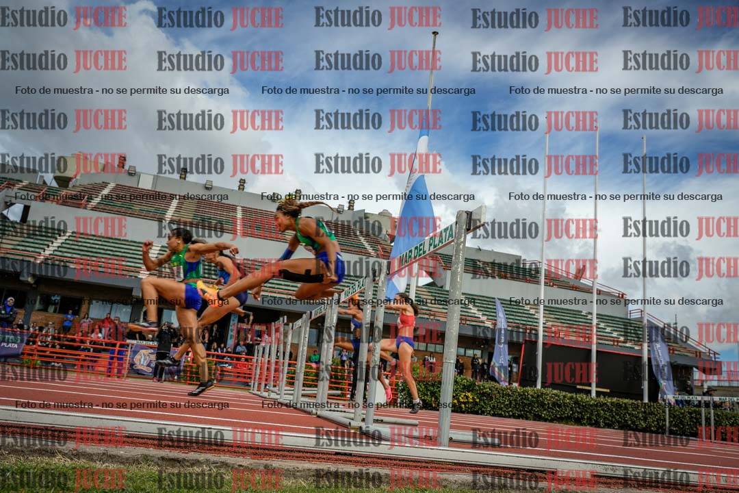 Fotos de los 100 m con vallas de mujeres - FINAL