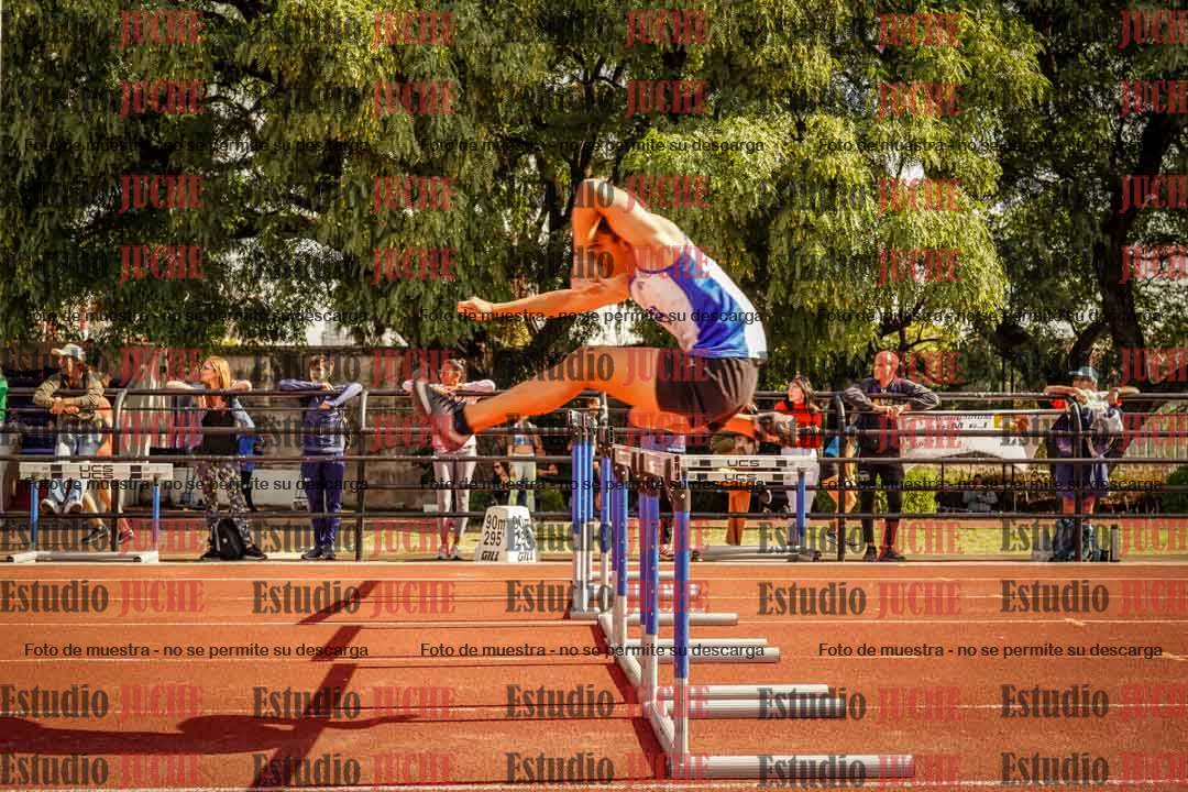 Fotos de los 110 m con vallas de varones