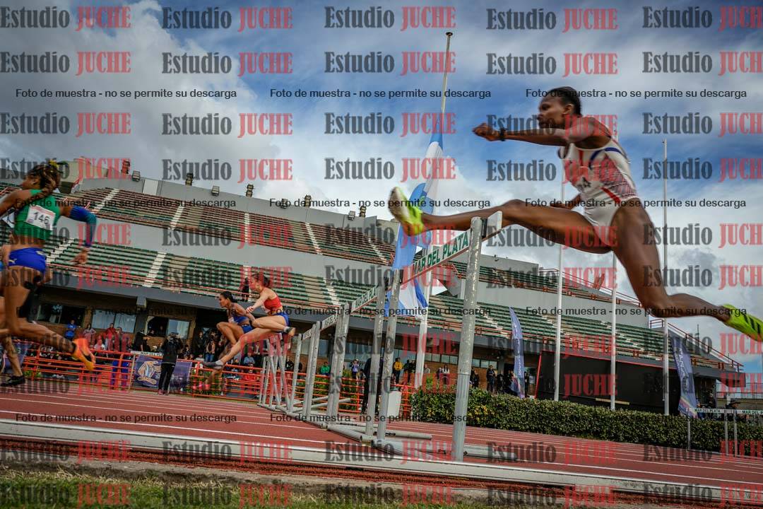 Fotos de los 100 m con vallas de mujeres - FINAL