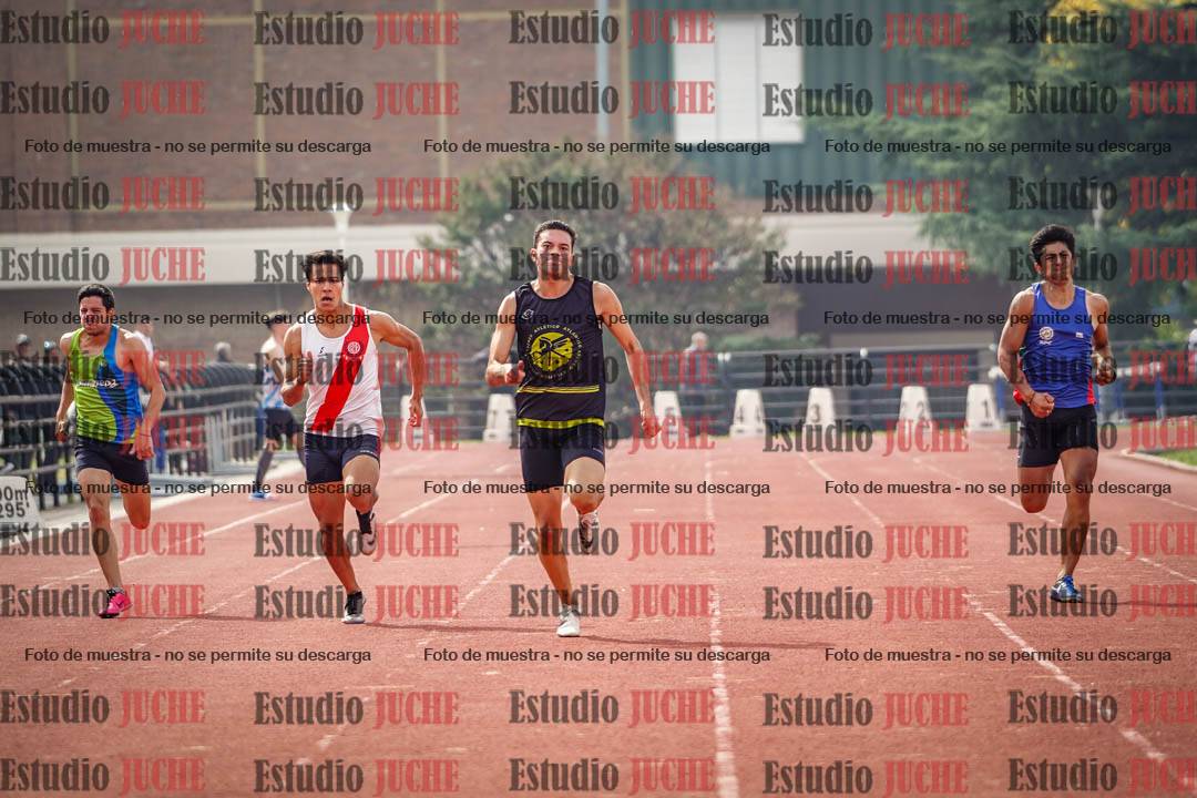 Fotos de los 200 m llanos de varones