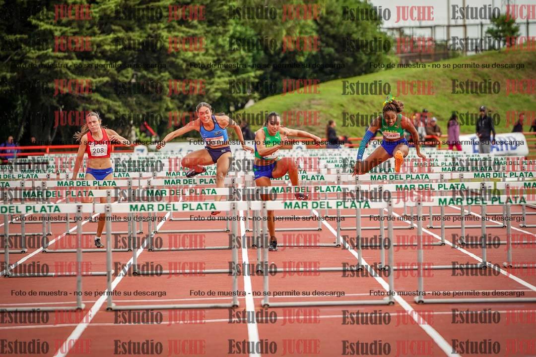 Fotos de los 100 m con vallas de mujeres - FINAL