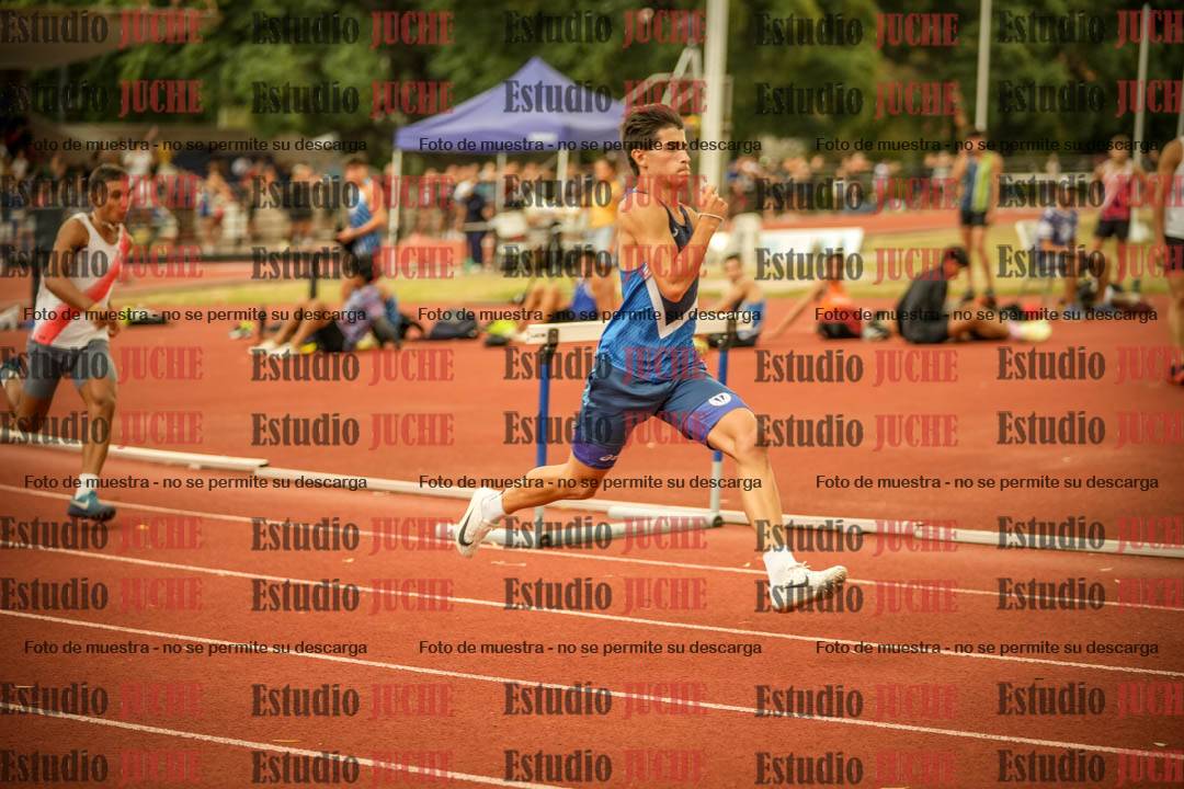 Fotos de los 400 m con vallas de varones