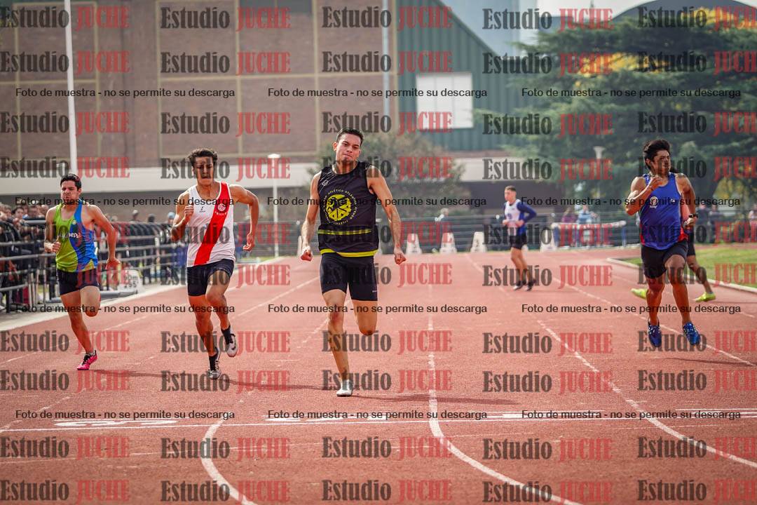 Fotos de los 200 m llanos de varones