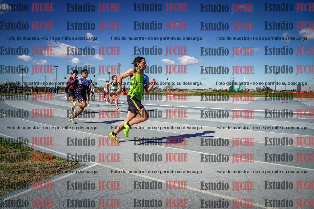 Fotos de los 200 m llanos de varones