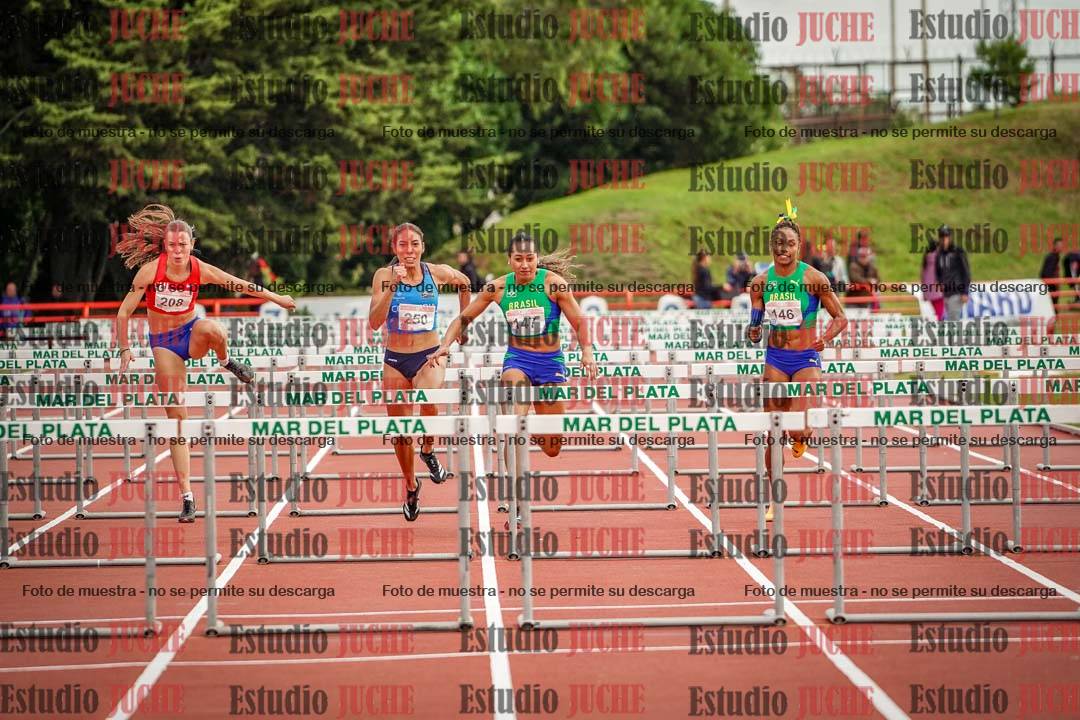 Fotos de los 100 m con vallas de mujeres - FINAL