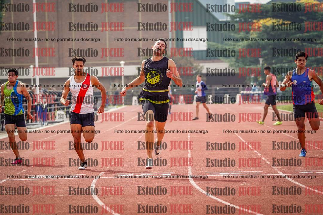 Fotos de los 200 m llanos de varones