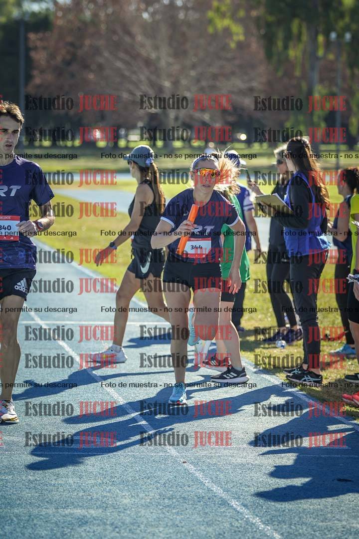 Fotos durante los relevos
