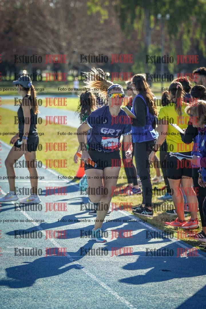Fotos durante los relevos
