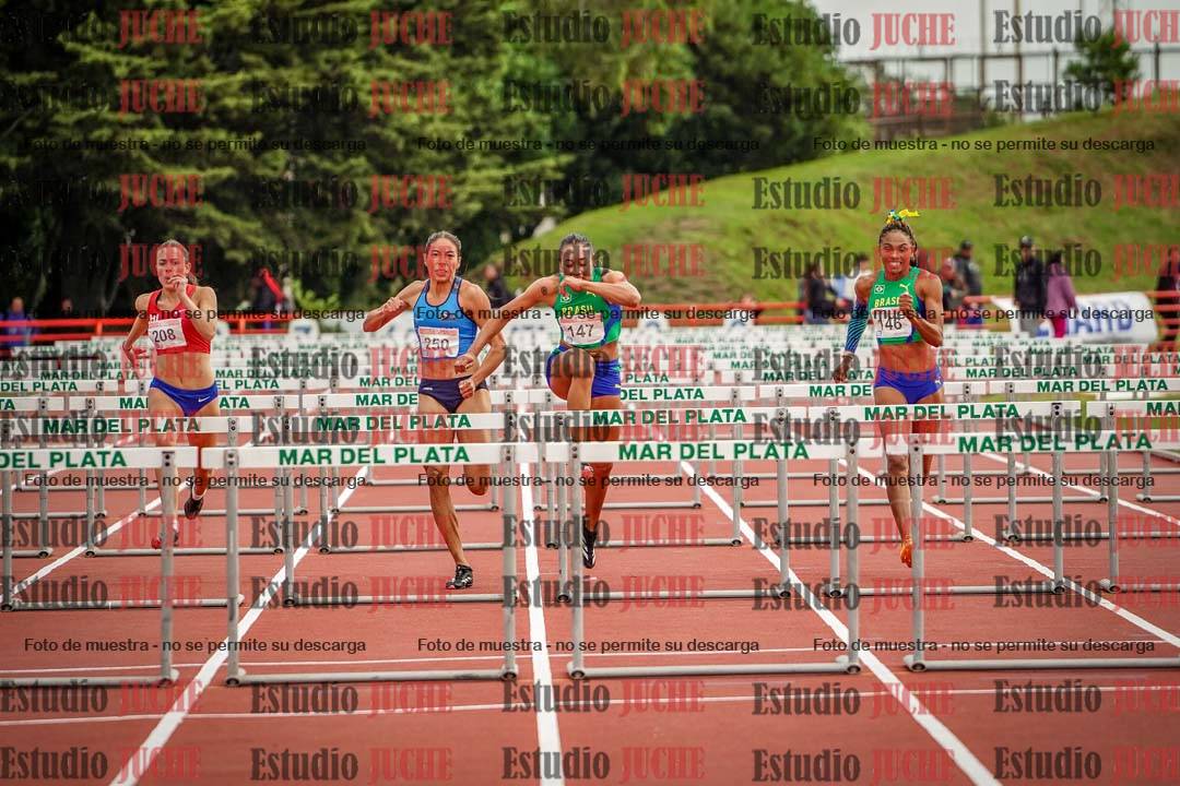 Fotos de los 100 m con vallas de mujeres - FINAL