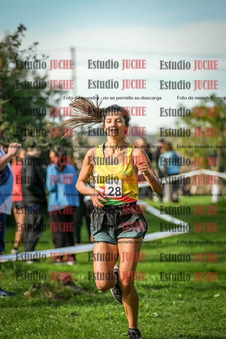 Fotos de la llegada del cross de 6000 m