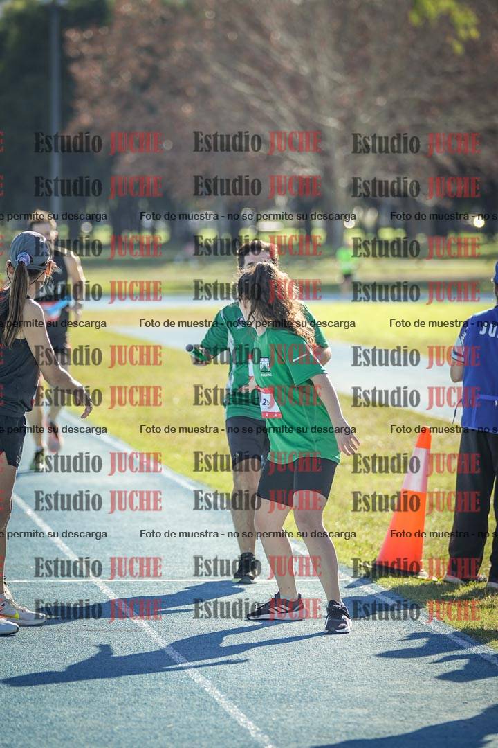 Fotos durante los relevos