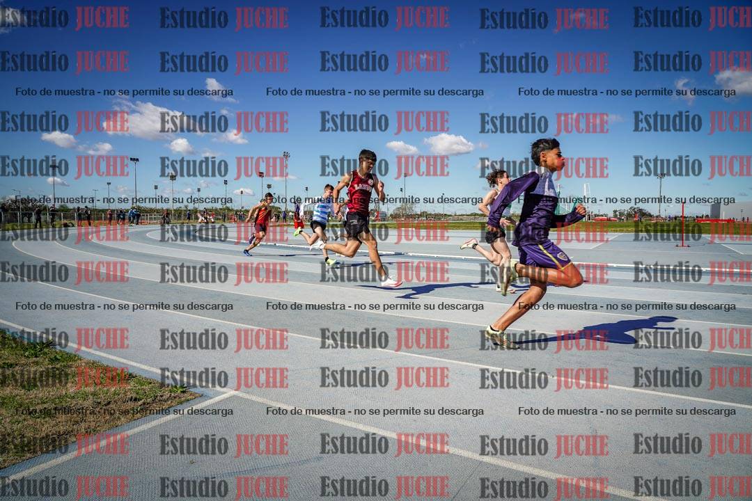 Fotos de los 200 m llanos de varones