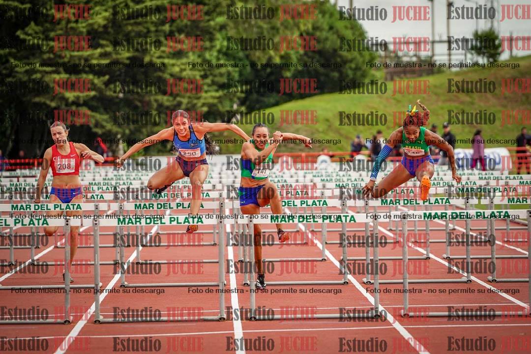 Fotos de los 100 m con vallas de mujeres - FINAL