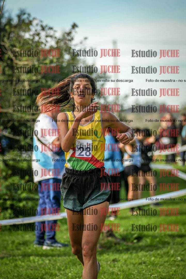 Fotos de la llegada del cross de 6000 m