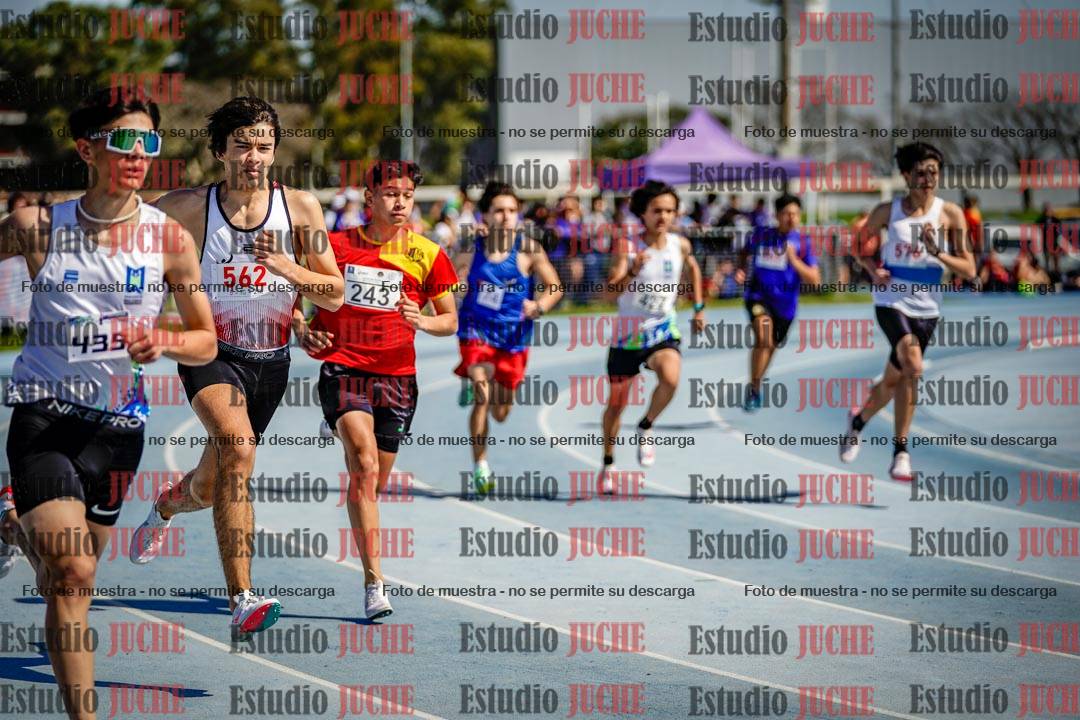 Fotos de los 800 m llanos de varones