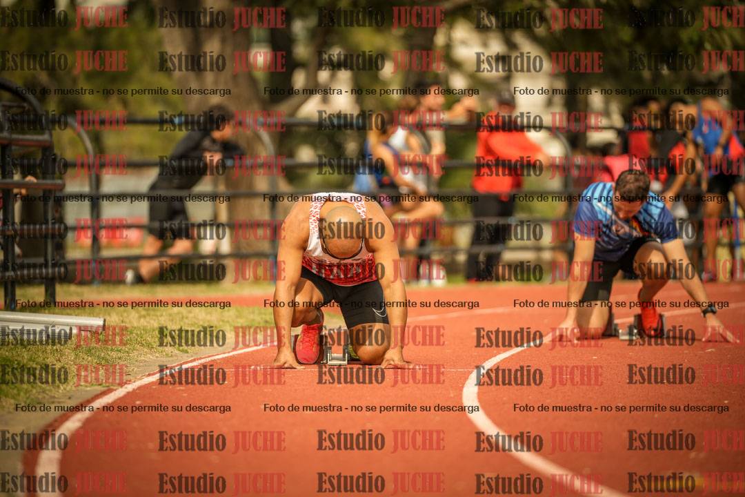 Fotos de los 200 m llanos de varones