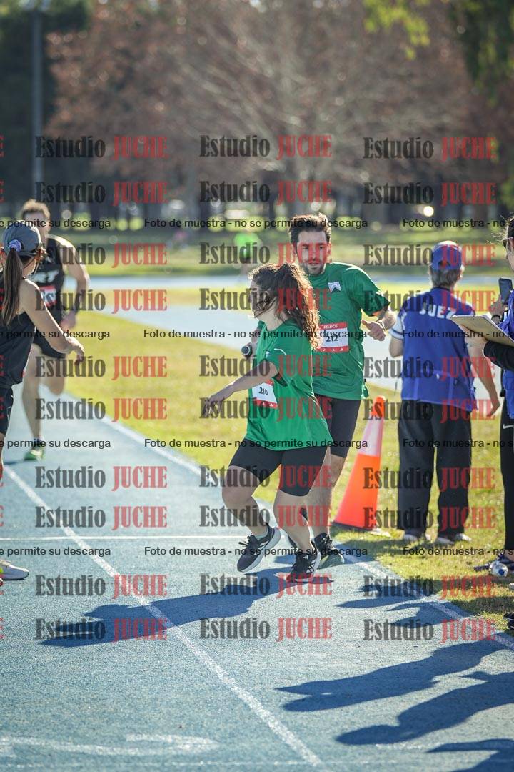 Fotos durante los relevos