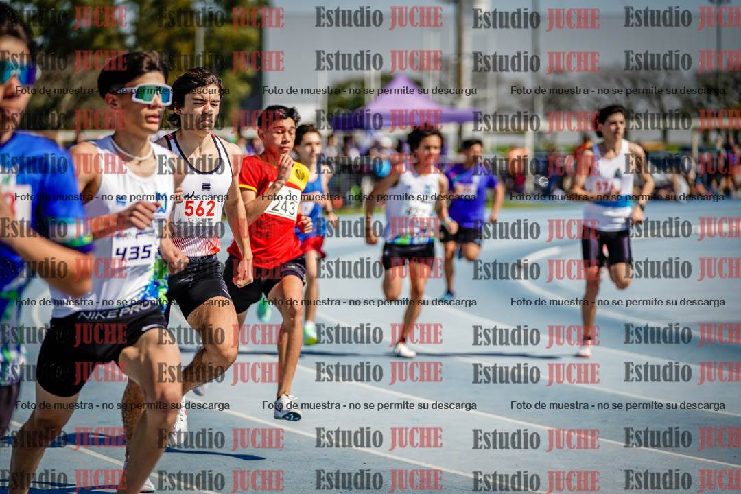Fotos de los 800 m llanos de varones