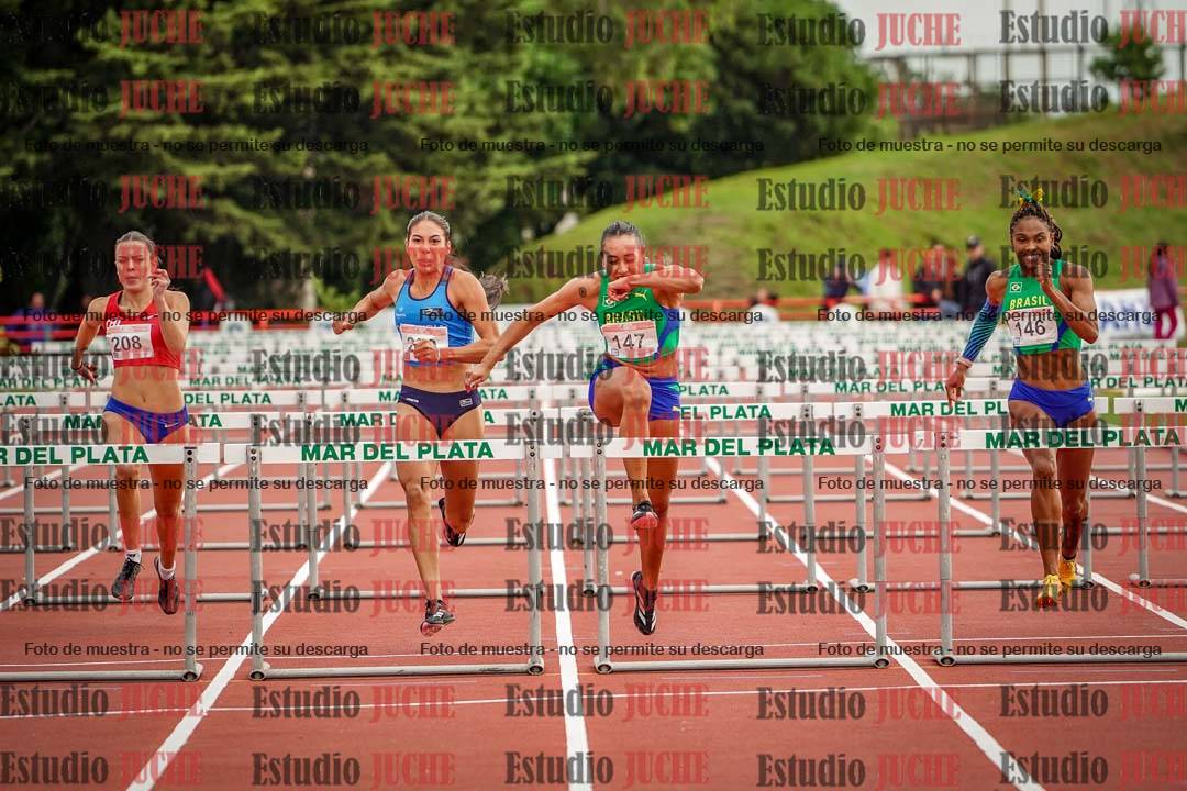 Fotos de los 100 m con vallas de mujeres - FINAL