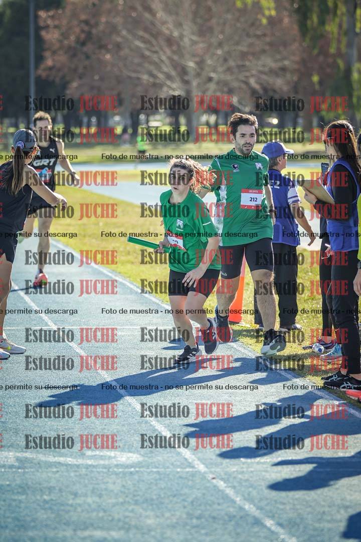 Fotos durante los relevos