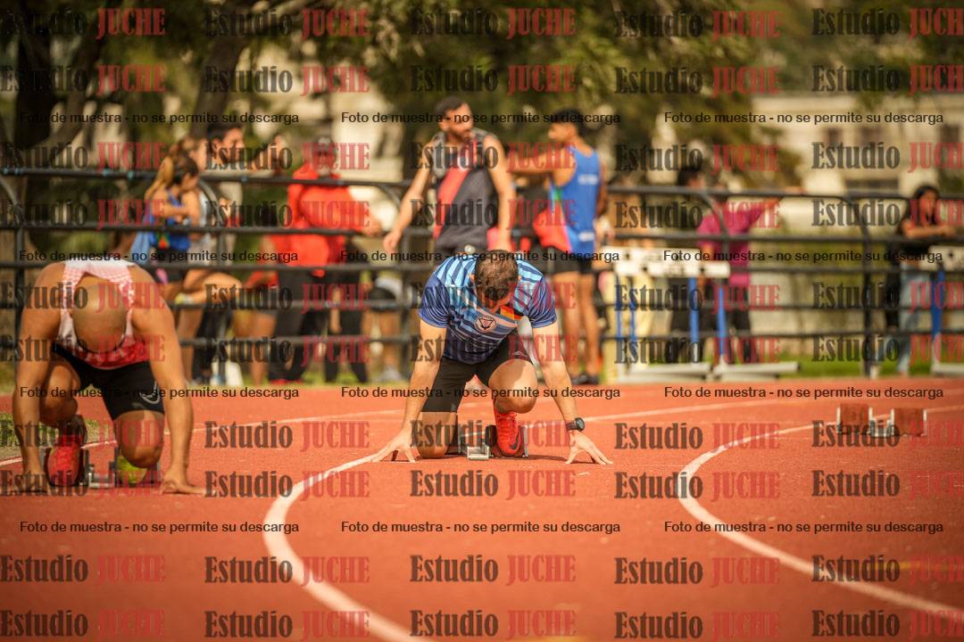 Fotos de los 200 m llanos de varones