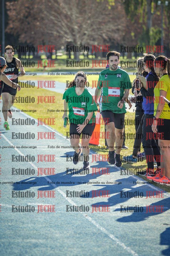 Fotos durante los relevos