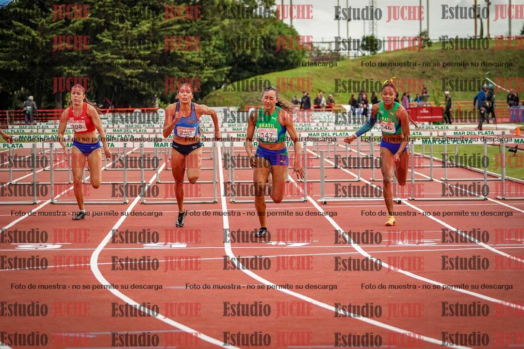 Fotos de los 100 m con vallas de mujeres - FINAL