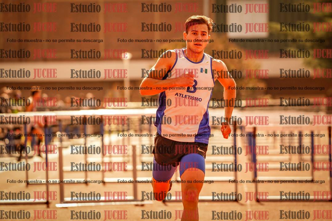 Fotos de los 110 m con vallas de varones