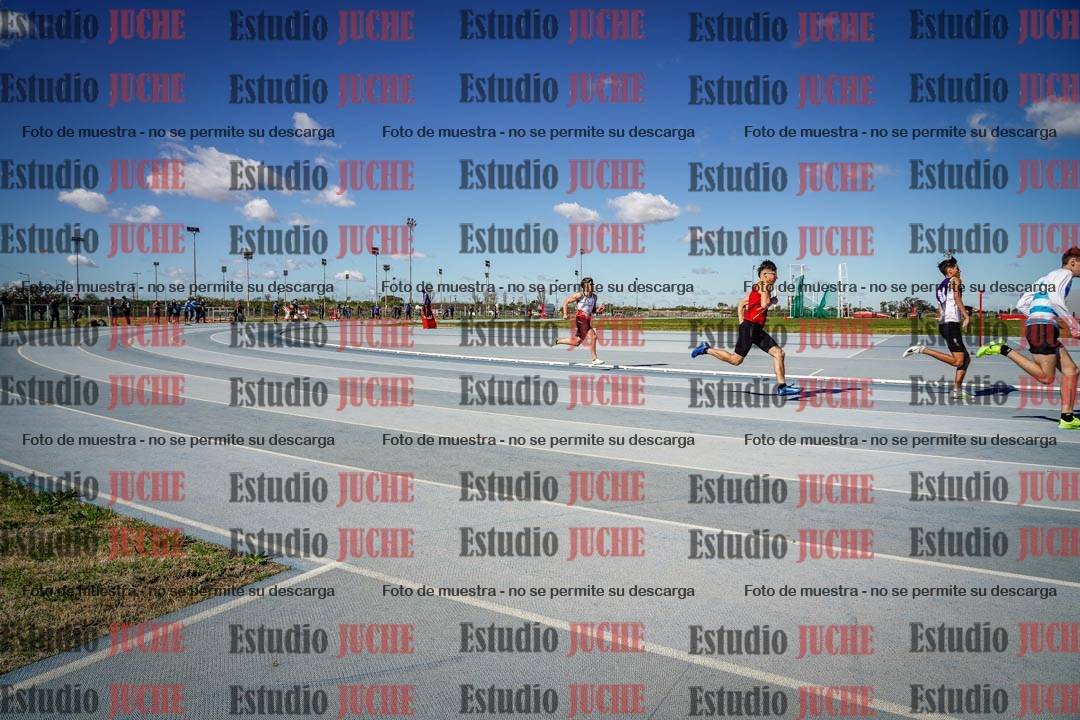 Fotos de los 200 m llanos de varones