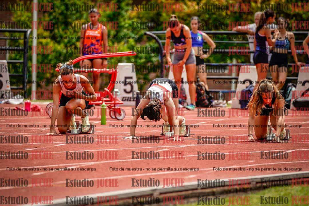 Fotos de los 100 m llanos de mujeres