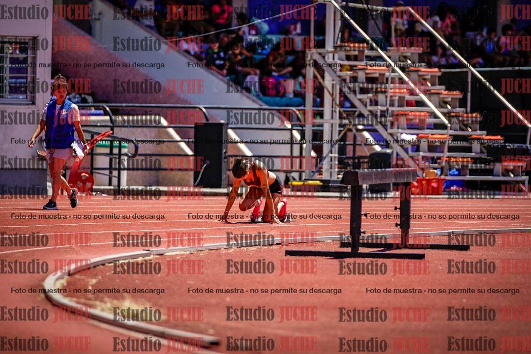 Fotos de los 400 m con vallas de mujeres