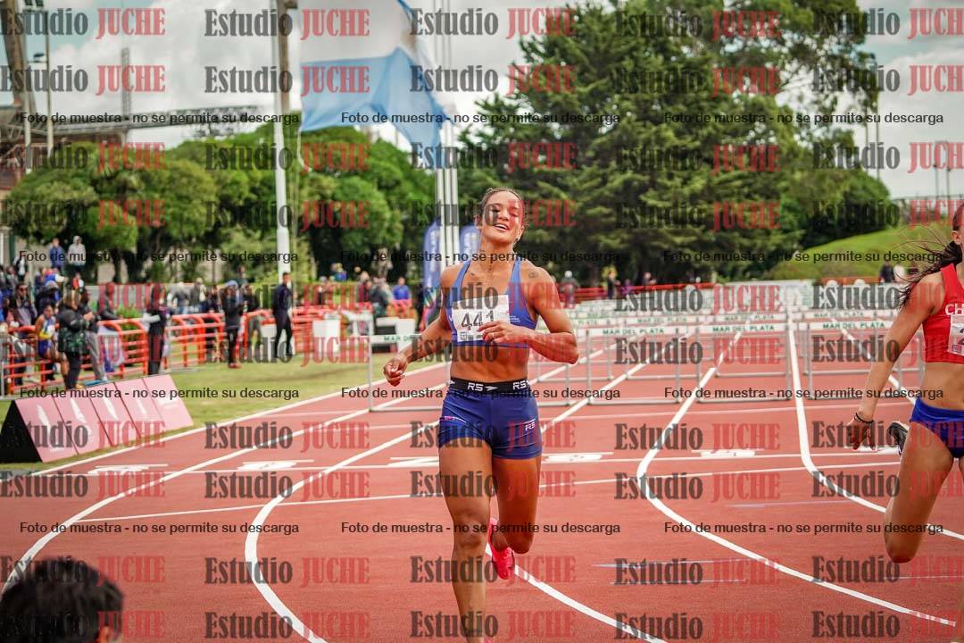 Fotos de los 100 m con vallas de mujeres - FINAL