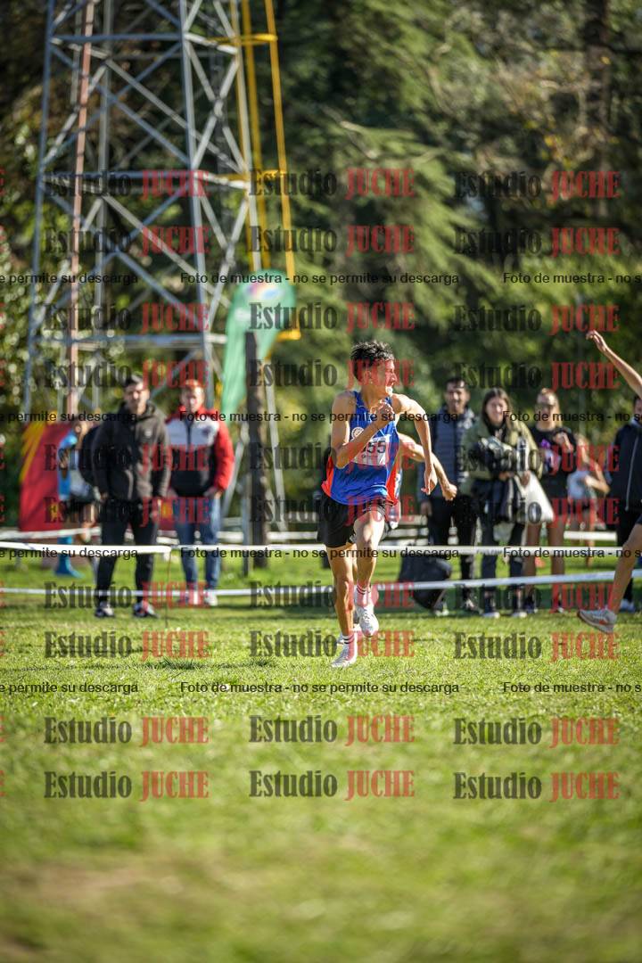 Fotos de la llegada del cross de 3000 m