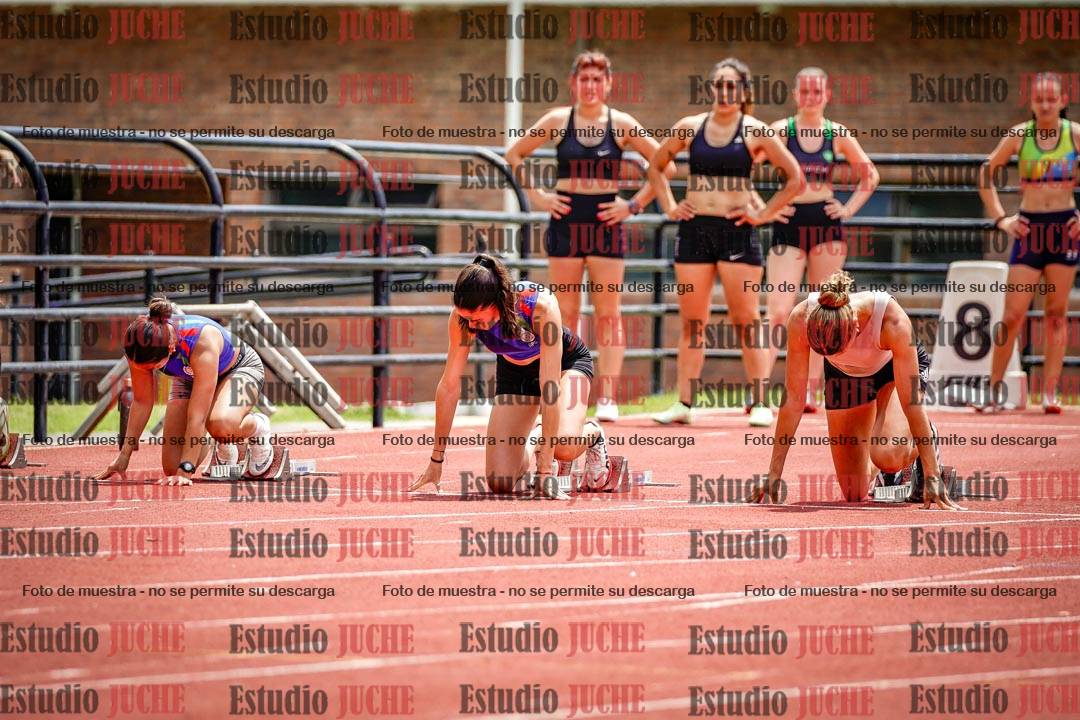 Fotos de los 100 m llanos de mujeres