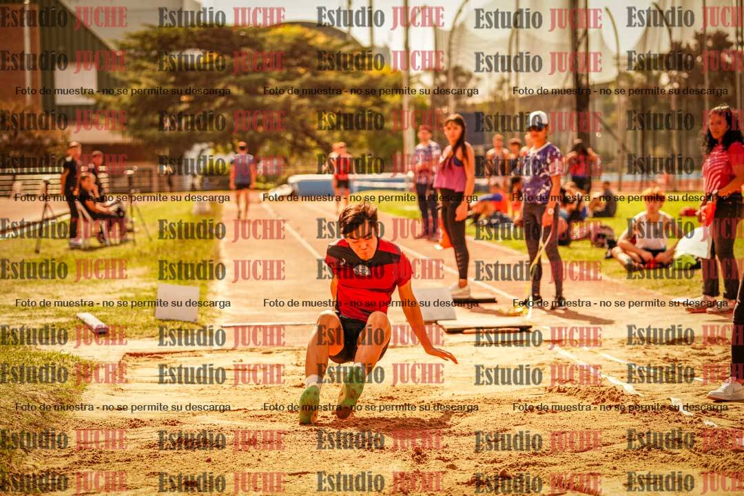 Fotos del salto en largo de varones
